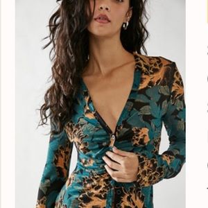 NWOT Free People button down Lucky shirt